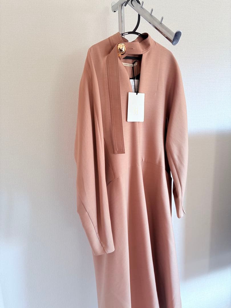 週末限定値下げ　HARUNOBUMURATA ELIANA ワンピース　ベージュ