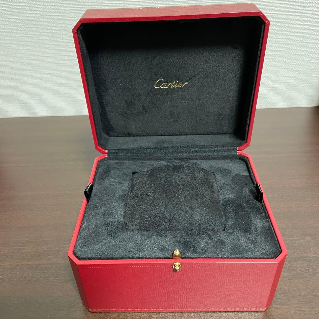 Cartier カルティエ レザー製時計ケース ボックスレッド