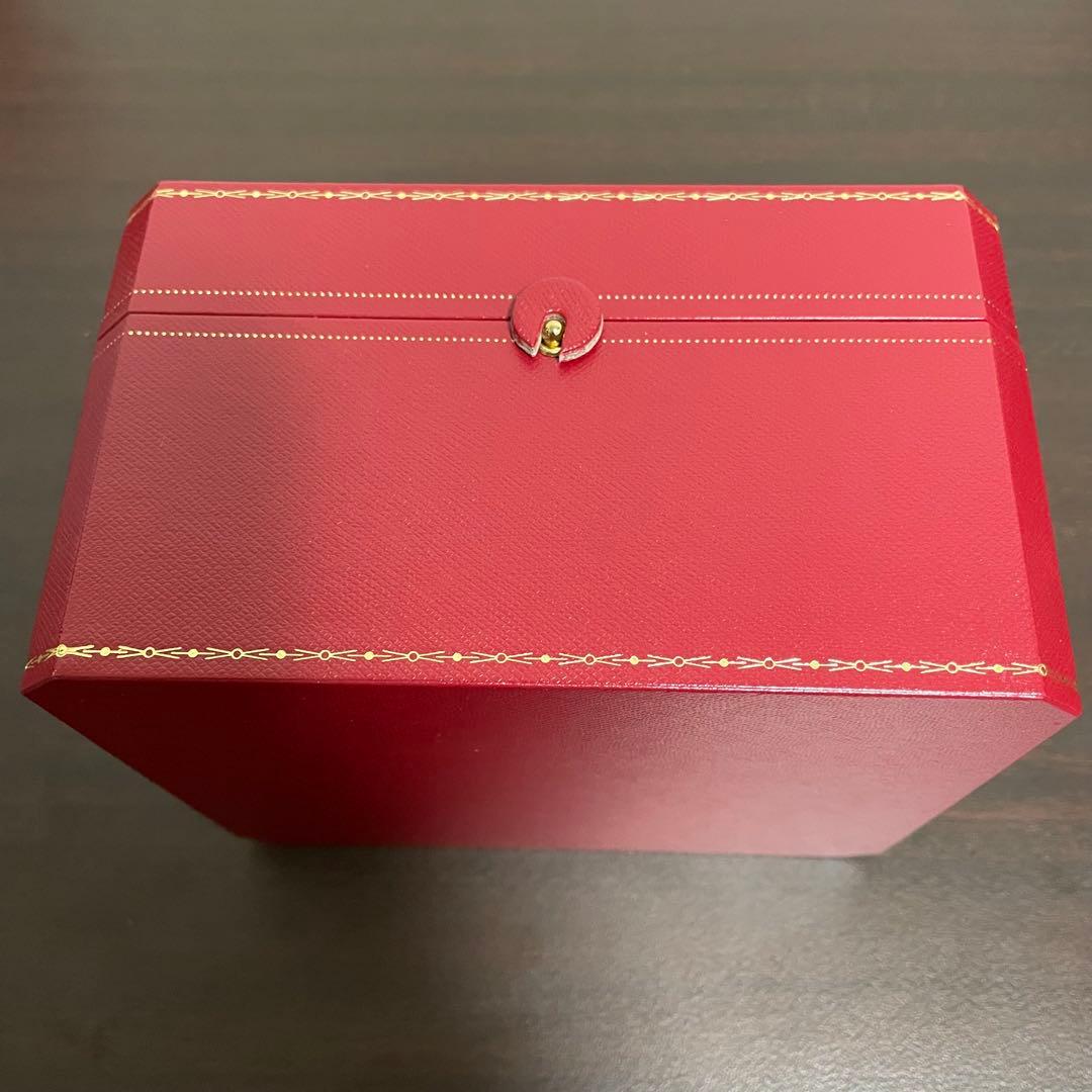 Cartier カルティエ レザー製時計ケース ボックスレッド