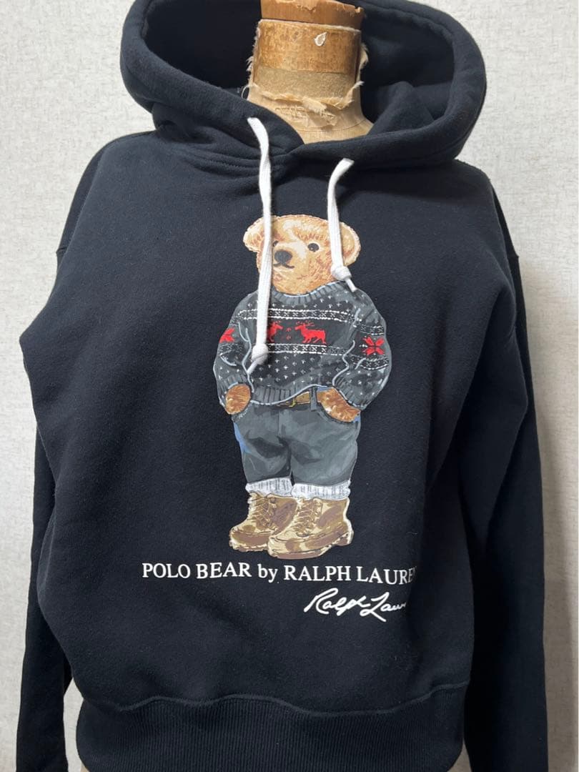 ポロラルフローレン　ベアパーカー　XS 美品