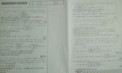 ウィークリーサピックス 算数 土曜特訓 プリント Ｂ＊筑駒 開成 聖光学院 難関