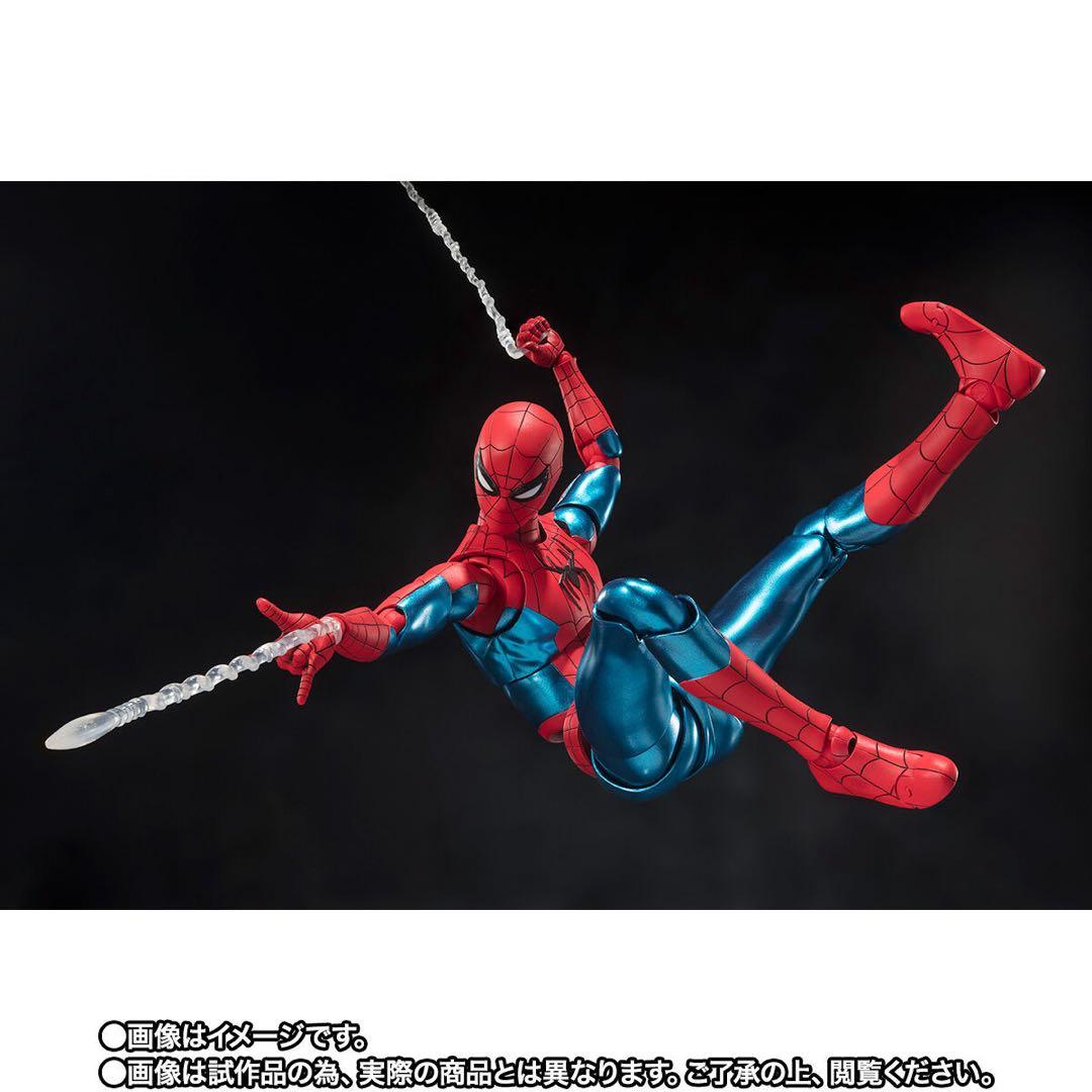 【未開封】S.H.Figuarts スパイダーマン ニューレッド＆ブルースーツ