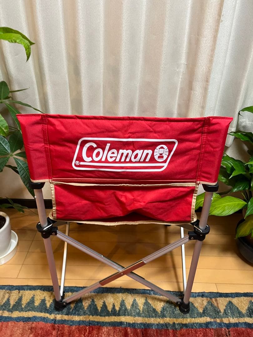 コールマン ツーウェイキャプテンチェア レッド 2脚まとめ売り Coleman