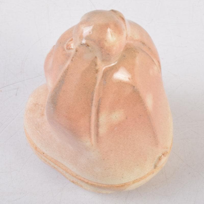 茶道具　朝日焼　七十四代　松林豊斎作　干支　申香合　共箱　V　8597