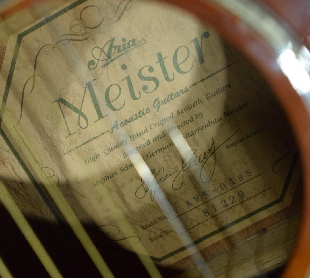 Aria Meister AMS-01BS アコギ