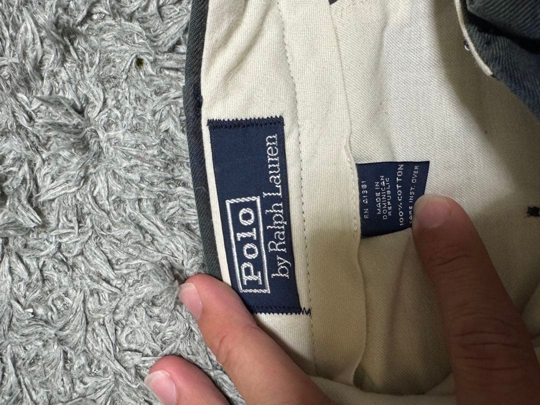 希少　Polo　ブラックウォッチ　パンツ　アメリカ　ビンテージ