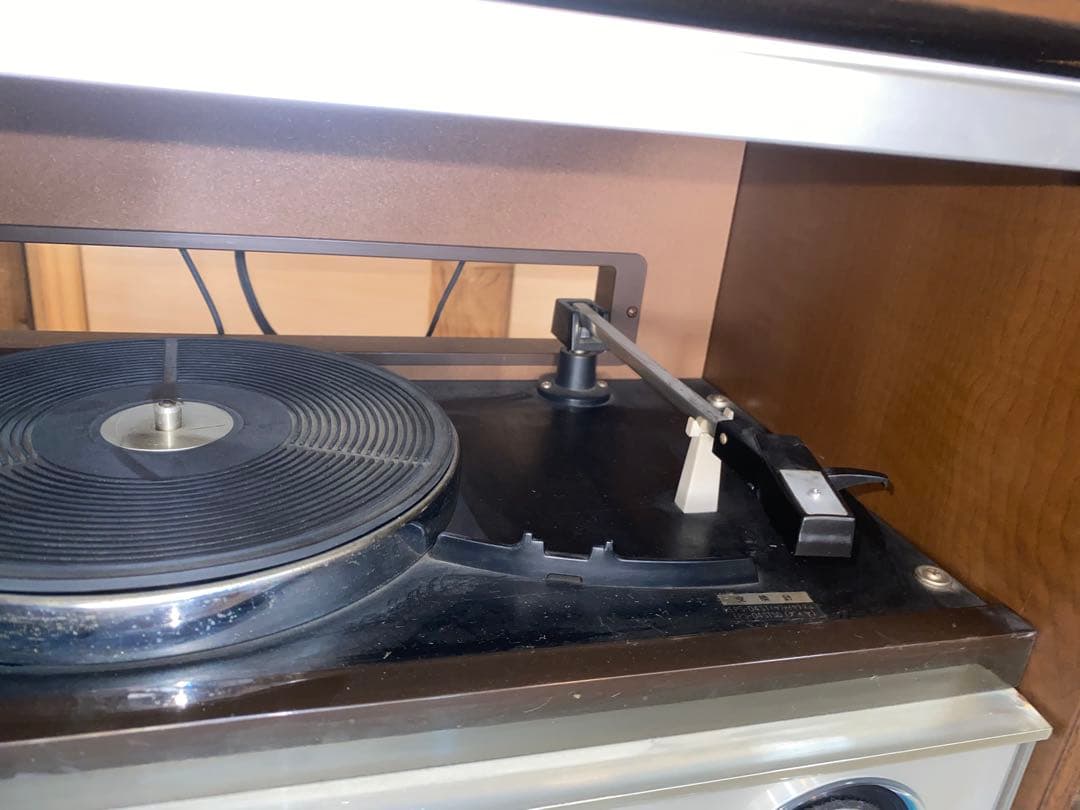 National真空管ステレオ SF-965レコードラジオ音出し確認済み現状品