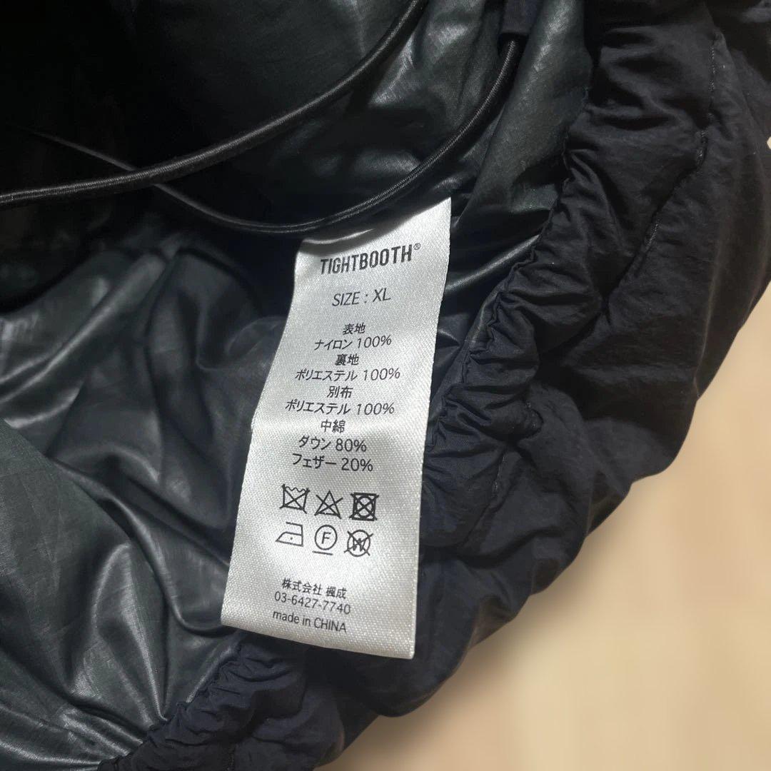 TIGHTBOOTH KILLER BONG UTILITY ダウンベスト