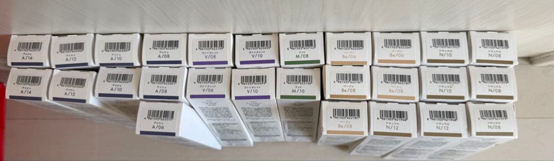 スロウカラーリング剤17本+炭酸シャンプーセット