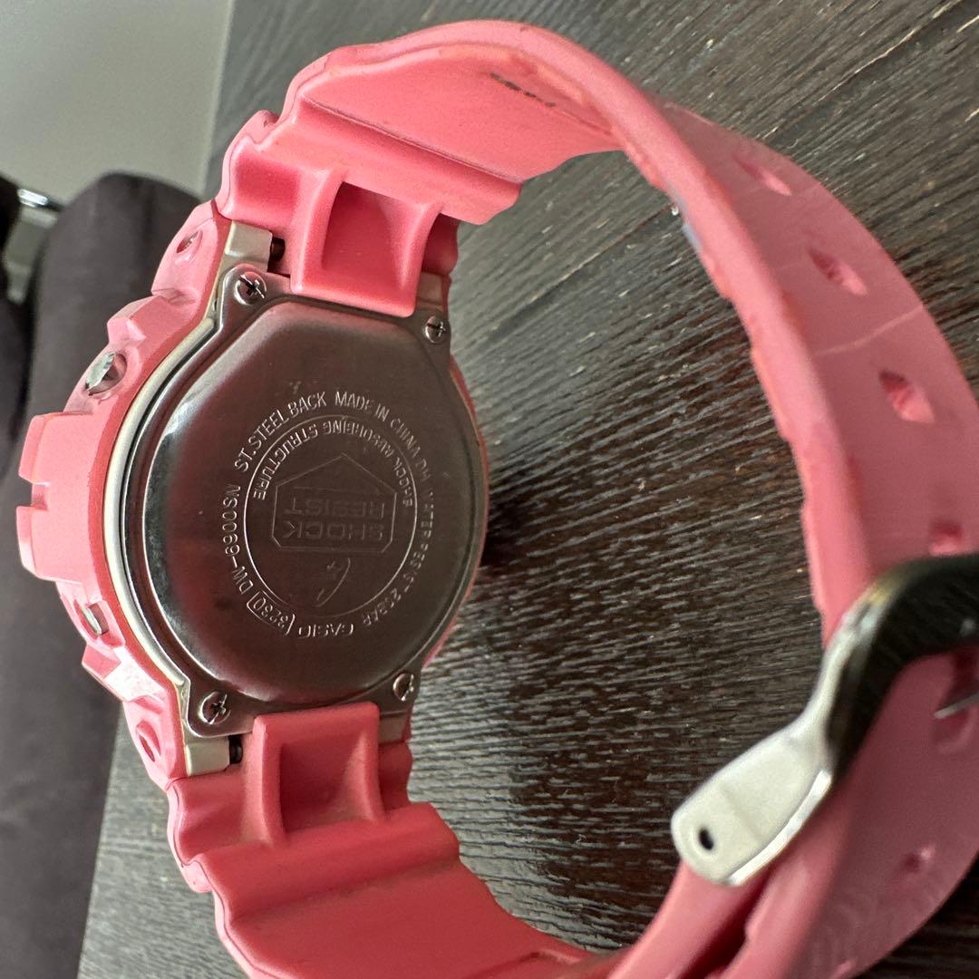 G-SHOCK デジタル腕時計 ピンク