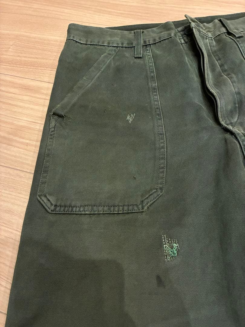 c*n様 ハンガリー軍 ベイカーパンツ ペンキ リペア ミリタリー 雰囲気抜群