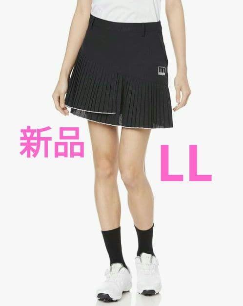 再再再値下げ新品　マンシングウェア　スカート13号　黒ブラック定価16500円