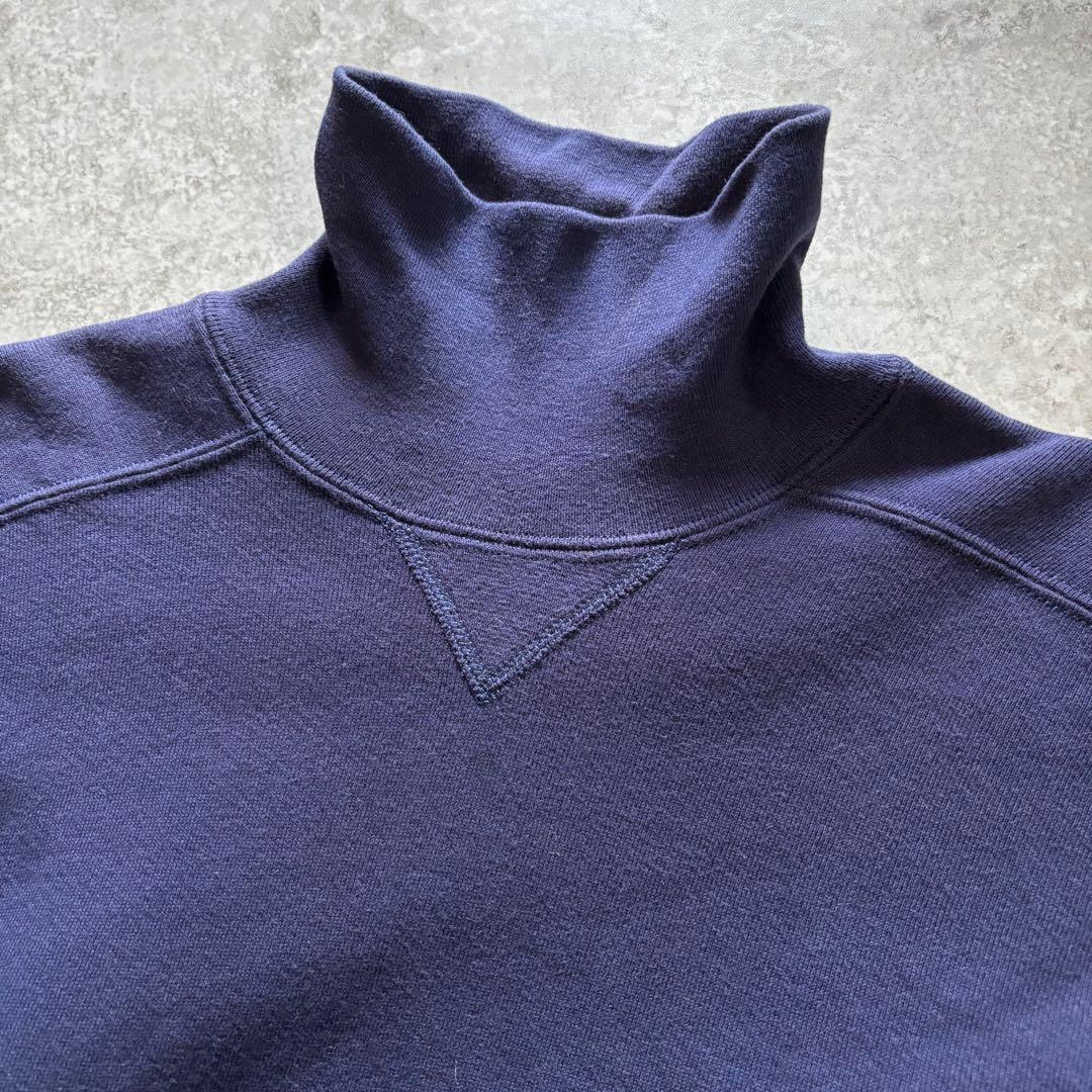 色味最高90s RUSSELLラッセル スウェット タートル ネイビー USA製