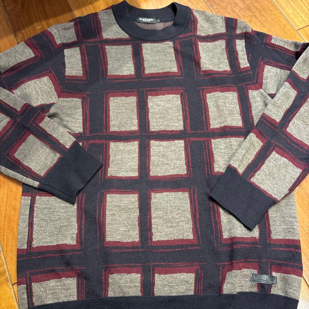 よぶじ様　美品⭐︎限定ニット/ブラックレーベル・クレストブリッジ