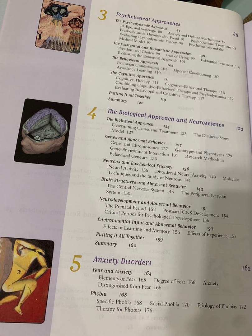 Abnormal Psychology 第四版