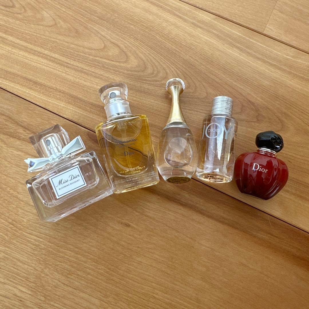 女性用香水セット（Miss Dior, J'adore他）