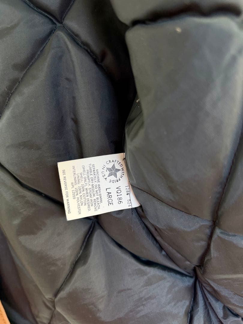 超スペシャル 80s 星タグ アメリカ製 カーハート ベスト L ブラウン