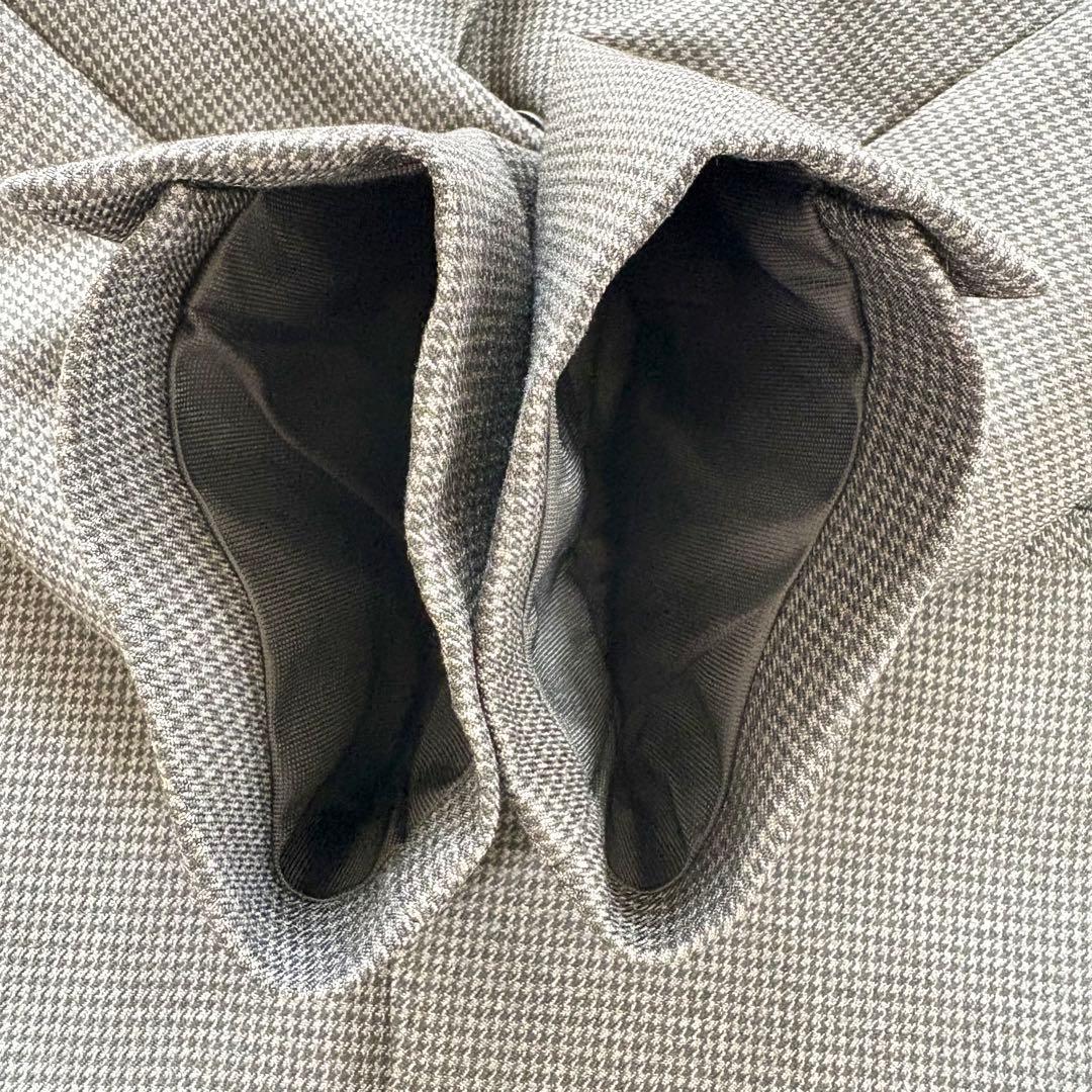 未使用級 スーツセレクト 千鳥格子　4S スーツ スリーピース 2B