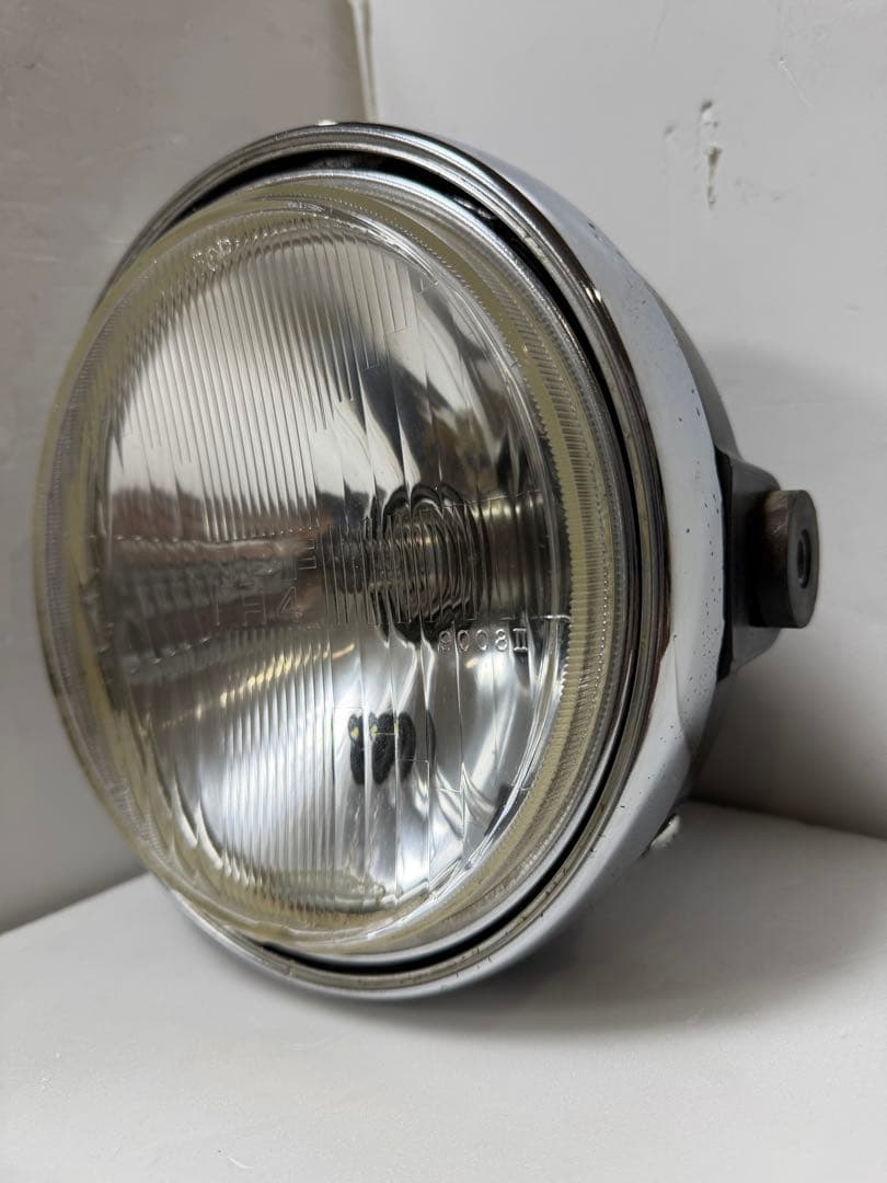 当時物IPF凹みレンズ付ヘッドライトASSY/シビエマーシャルCIBIE