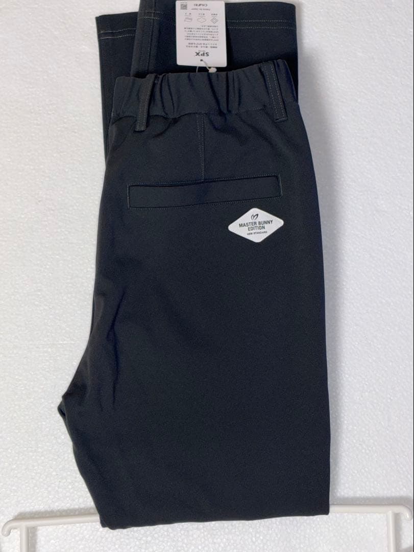 マスターバニー ゴルフパンツ 黒 ストレッチ 新品・未使用・タグ付き