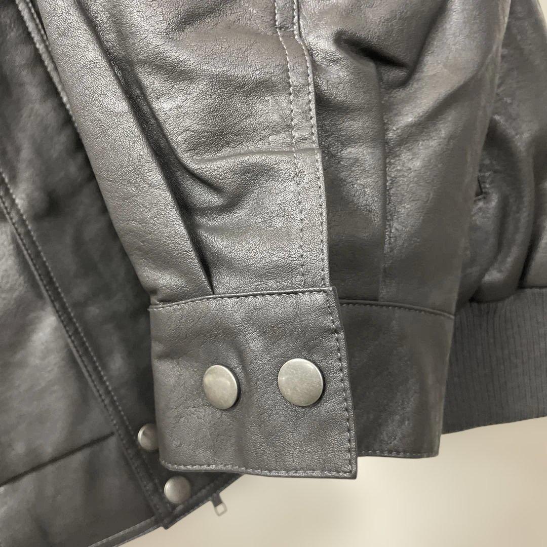 専用　CLEL 合皮ジャケットブルゾン、中綿スエードコート　セット　Lsize