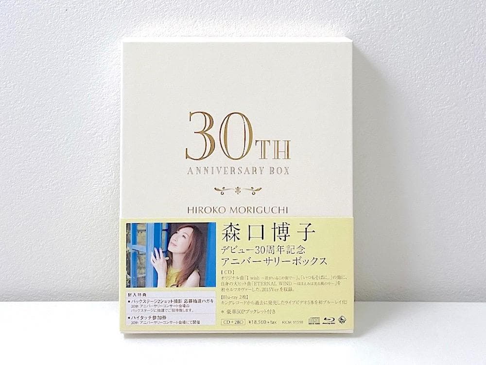 廃盤 BOX 森口博子 I wish ～君がいるこの街で～ 初回限定盤