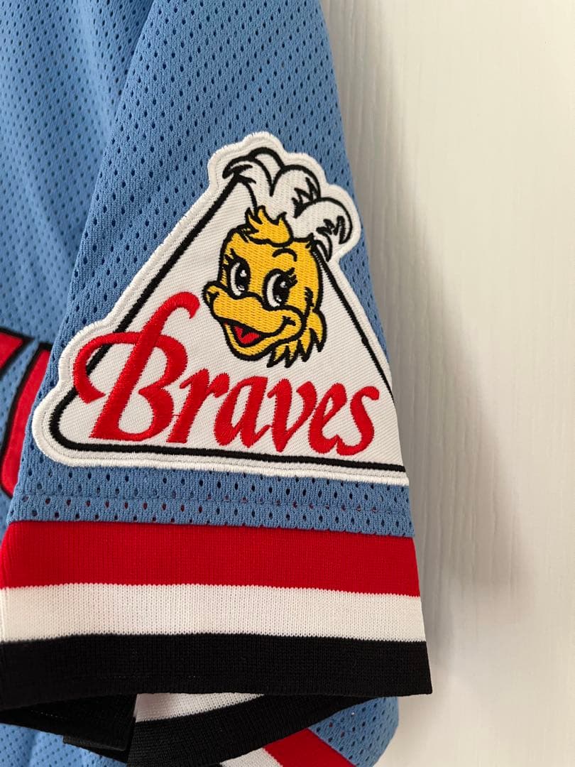 阪急ブレーブス復刻ビジターレプリカユニフォーム福本豊LLサイズ