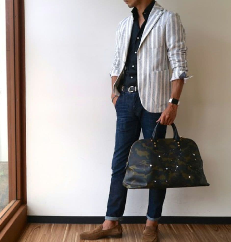 値下げ❗️GENTIL BANDIT ジャンディバンティ　迷彩柄ボストン　美品