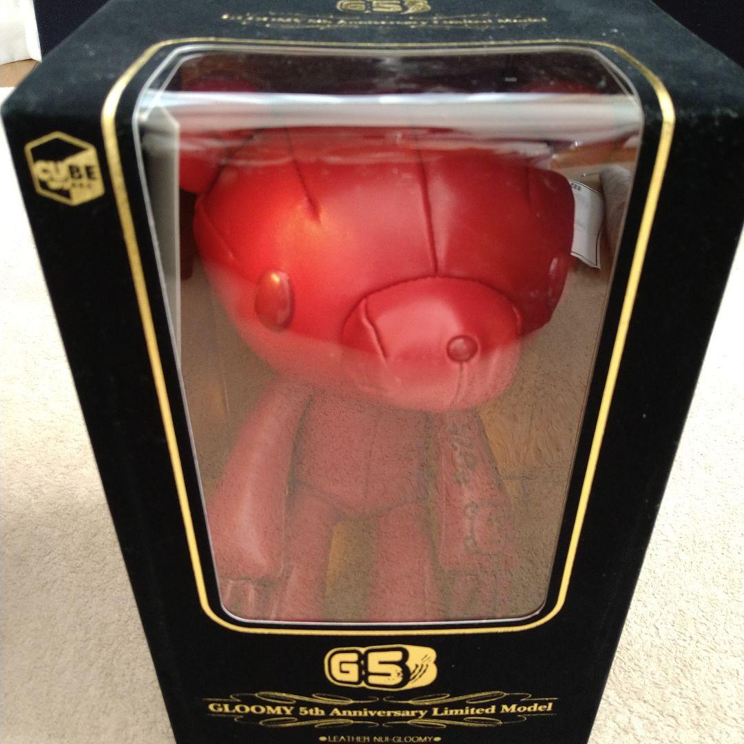 レザーぬいグルーミー　5周年　100体限定　赤　レッド　サイン入り　森チャック