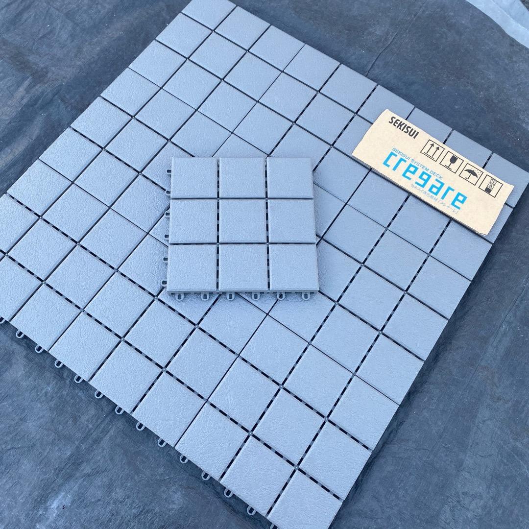 2箱目/全10箱 クレガーレ (しま) 400枚セット プラタイルGM色