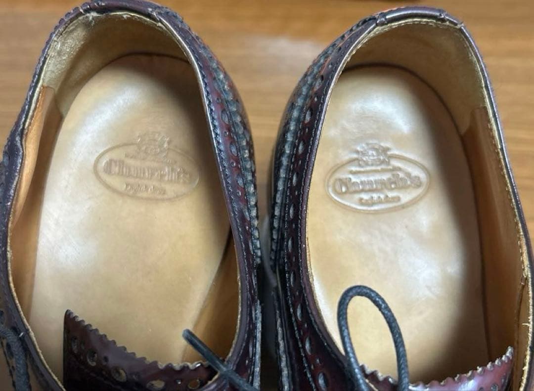 桜*木様 Church's/チャーチ/バーガンディ/ローファー