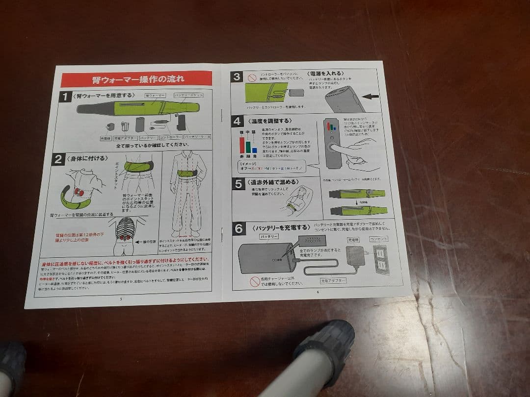 赤外線温熱ベルト(腎ウォーマー)