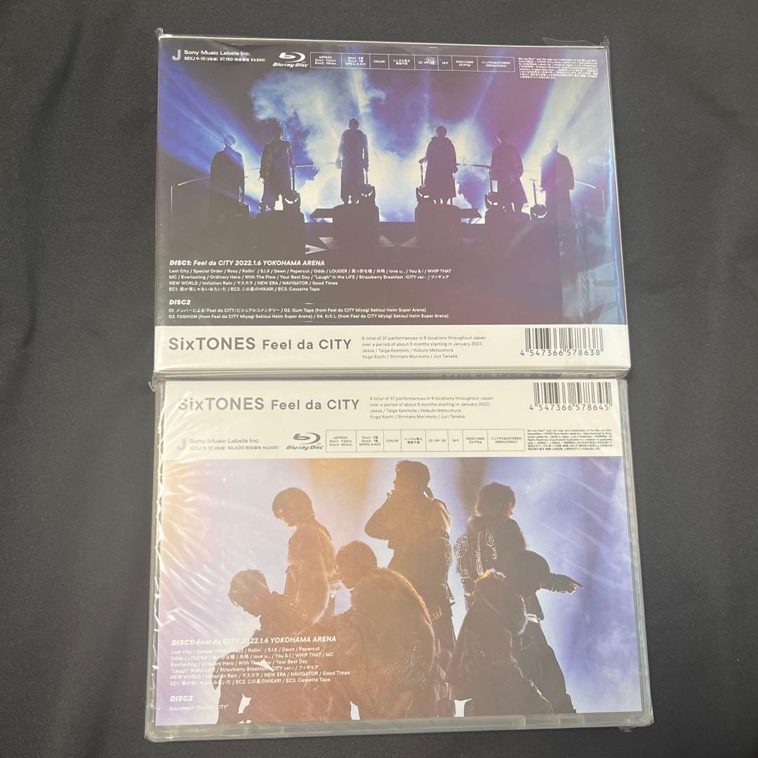 SixTONES Feel da CITY Blu-ray セット
