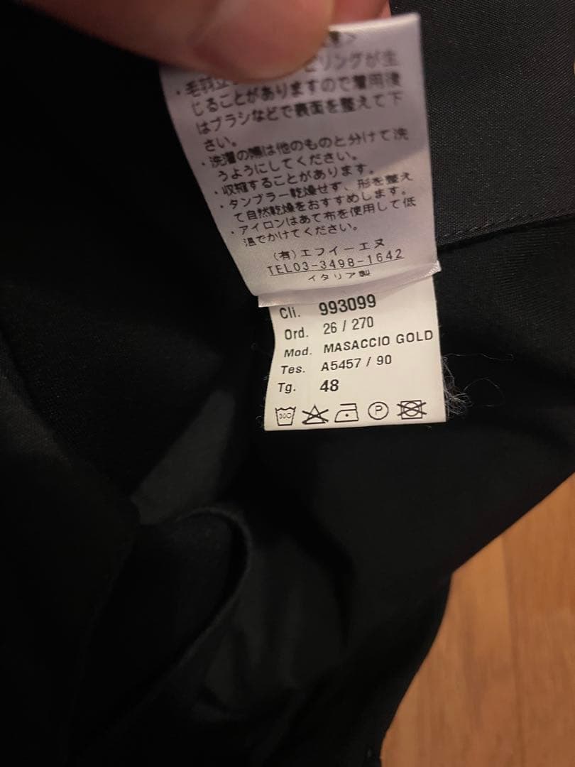 新品未使用giab's ARCHIVIOマサッチョゴールド48ブラック