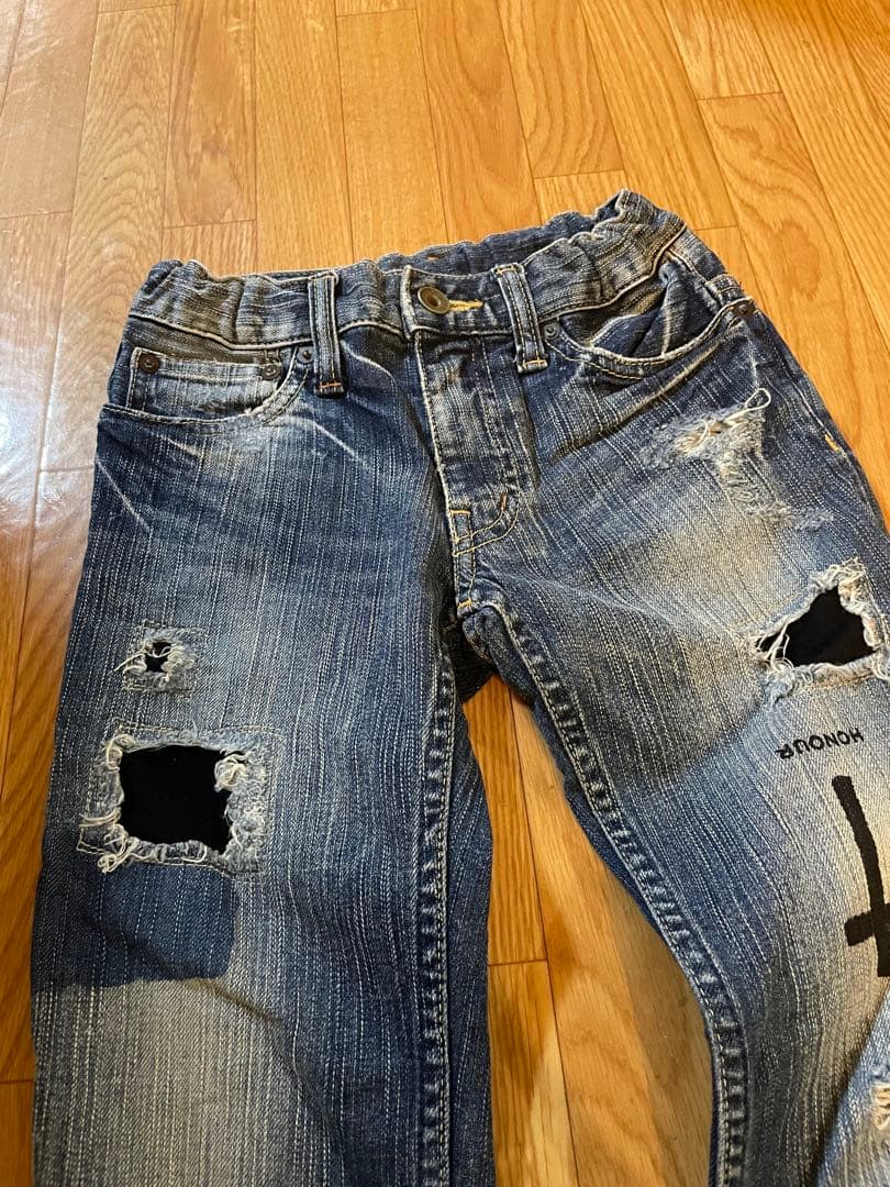 チ牛かわ 　L.G.B ダメージデニム