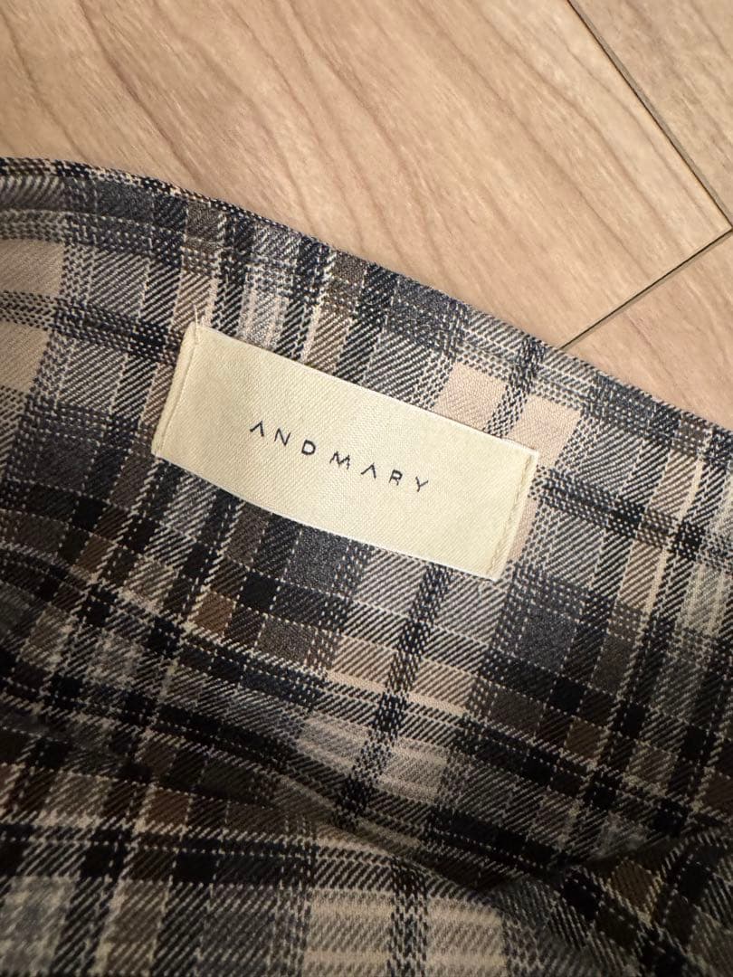 スカート ANDMARY jade highwaist mini skirt