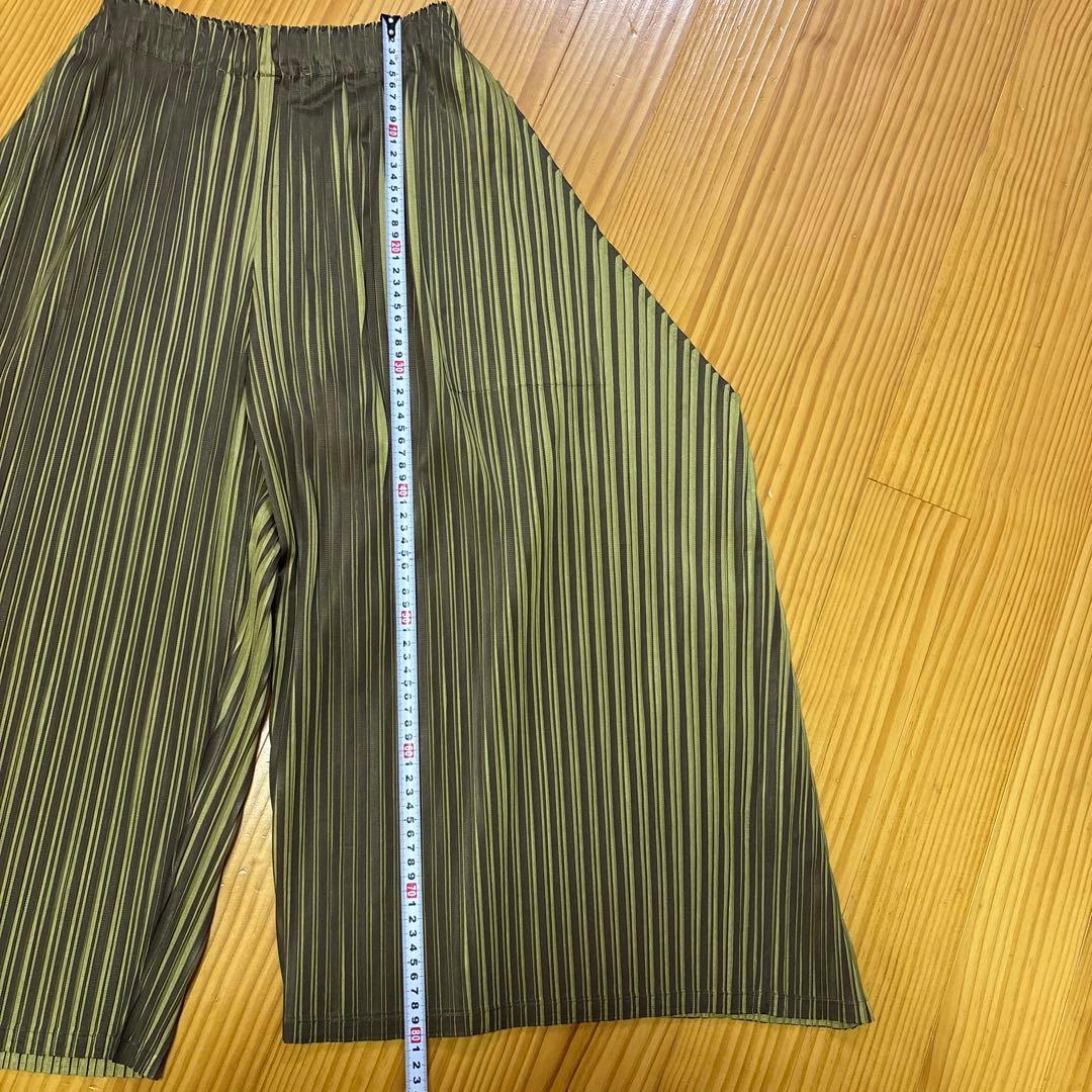 PLEATS PLEASE プリーツガウチョパンツ