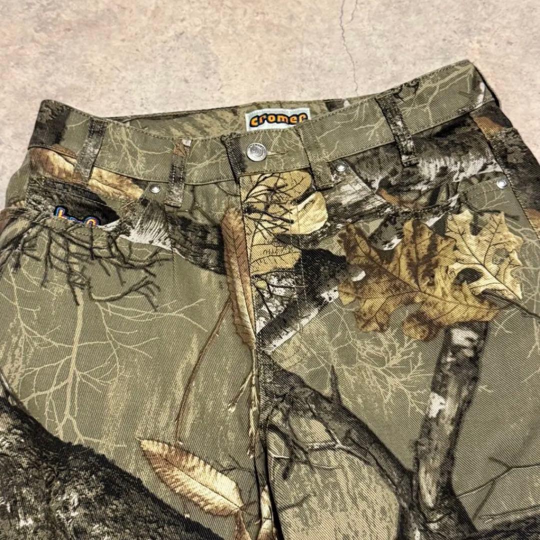 【試着のみ】HUF X REALTREE CROMER PANT 28