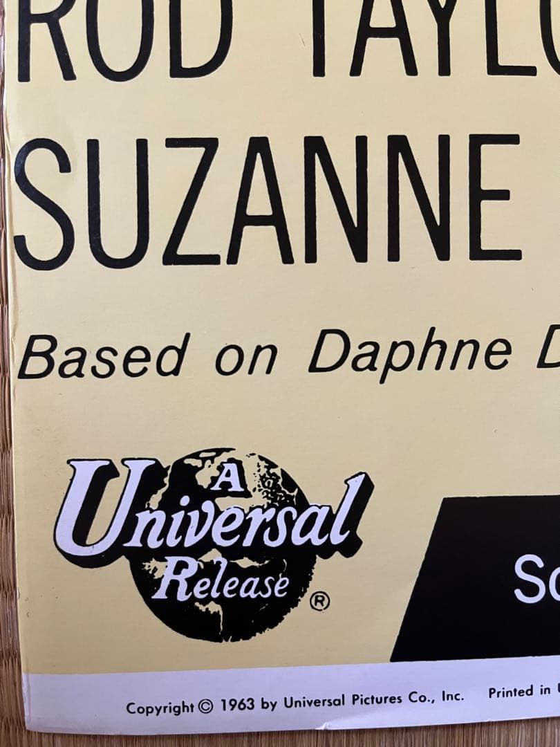 ヒッチコック　鳥　リプロポスター