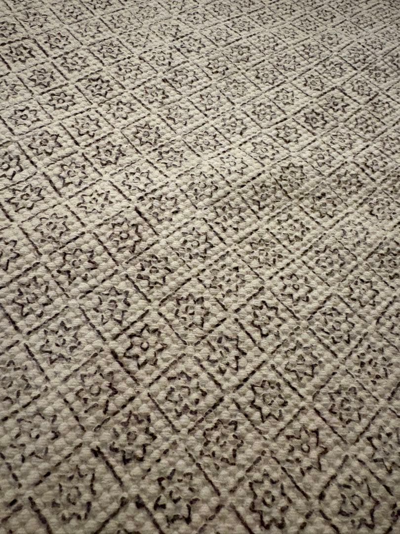 ZARA  ラグ　ベージュ/グレ (200 x 160)