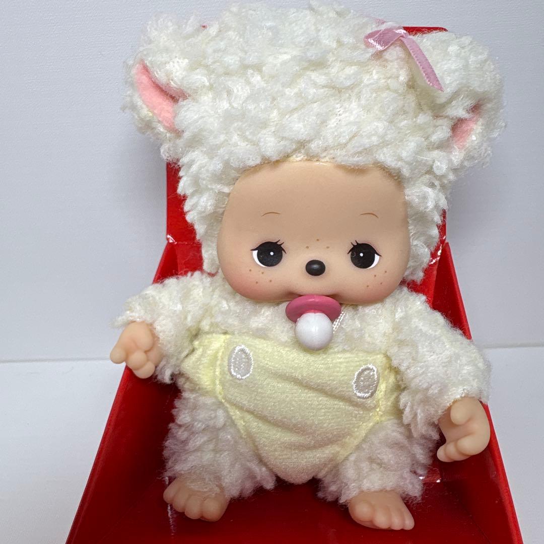 新品 ベビチッチ お友達 ヒツジ モンチッチ monchhichi 02372