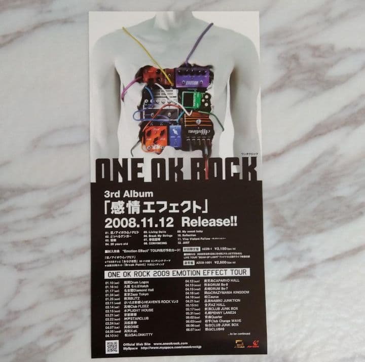 ONE OK ROCK Niche シンドローム　初回限定版　ラバーバンド付き