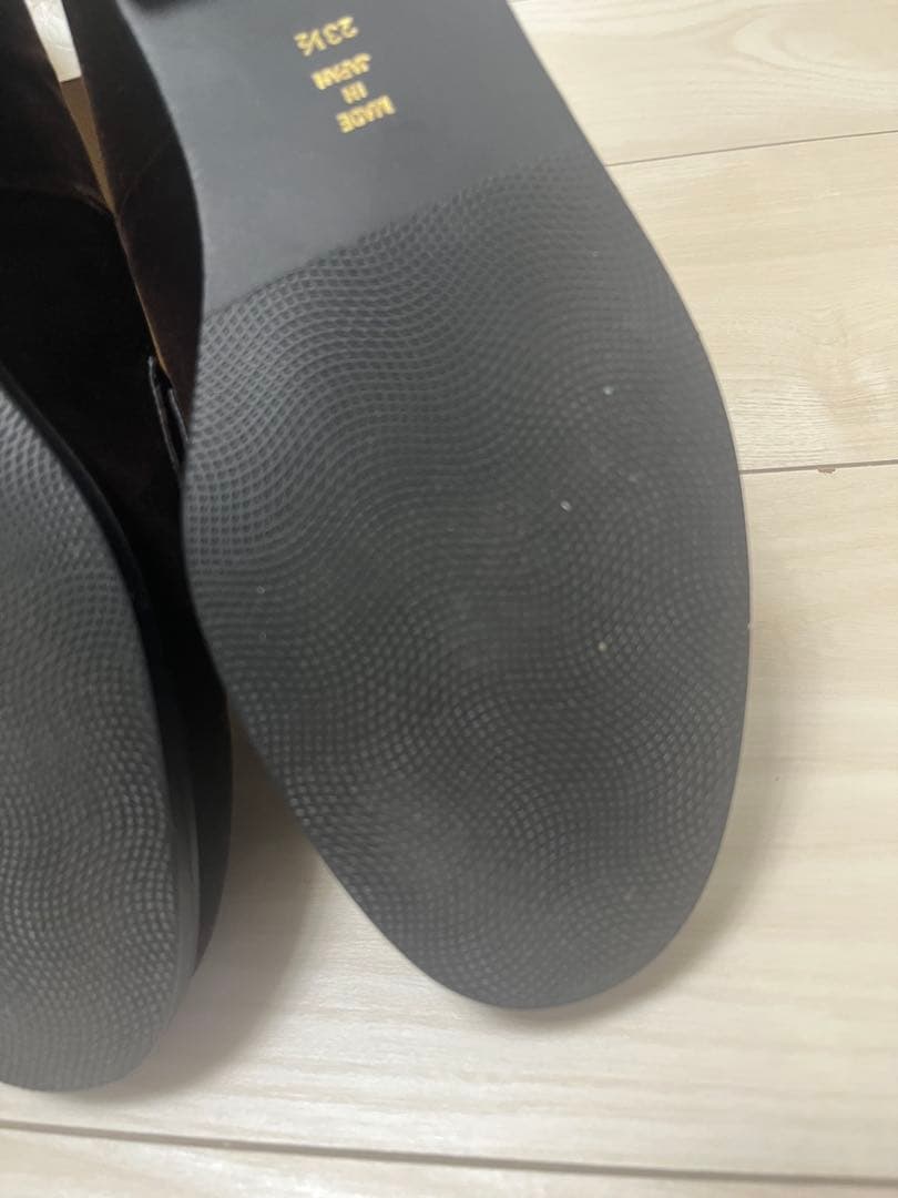 OHGA ベルベット ローファー