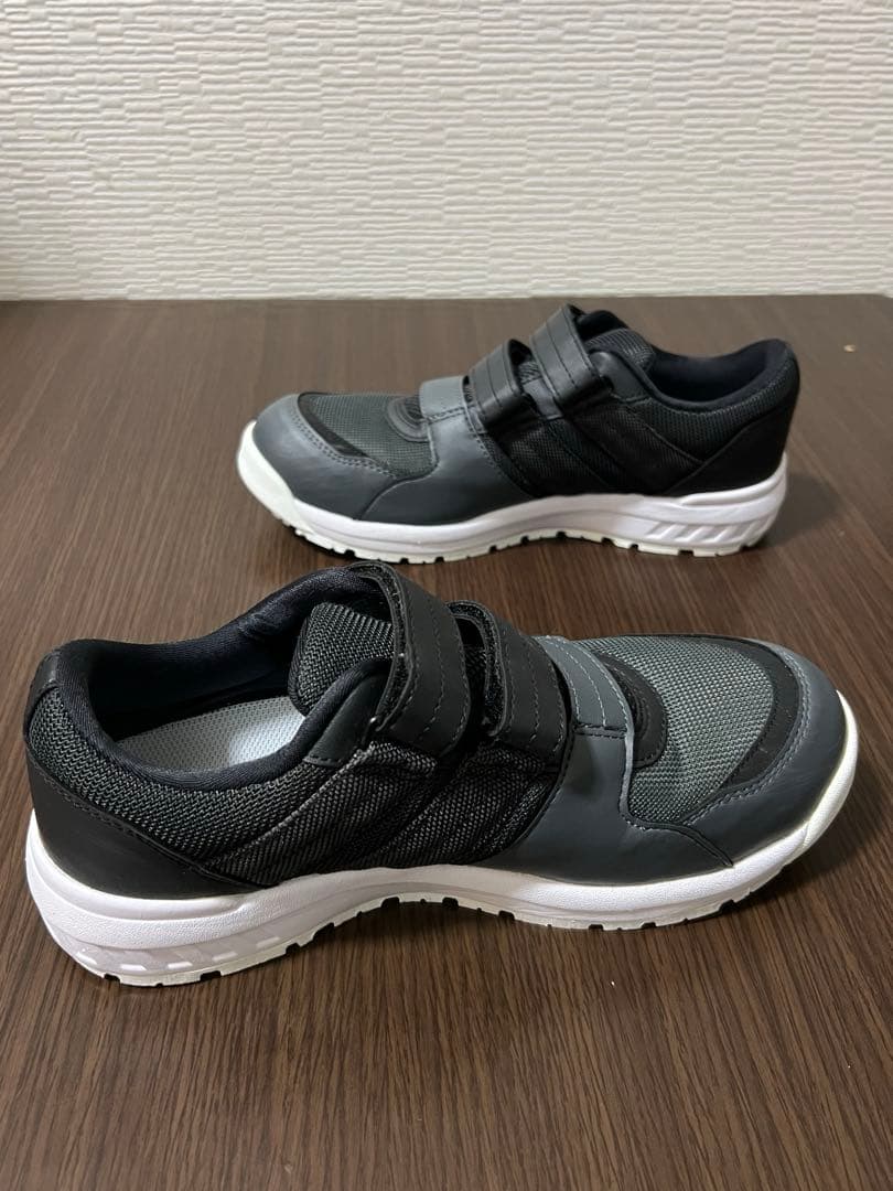 ASICS CP205 グレー ベルクロ安全靴