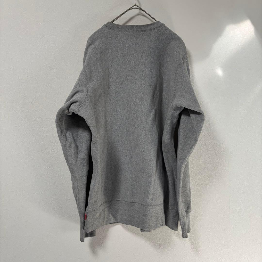 人気✨Supreme スウェット　トレーナー　Sロゴ　ワンポイント　M グレー
