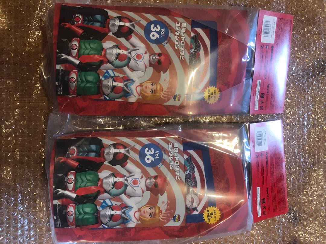 仮面ライダー ダブルライダー　面取れ　メディコムトイ　2体セット