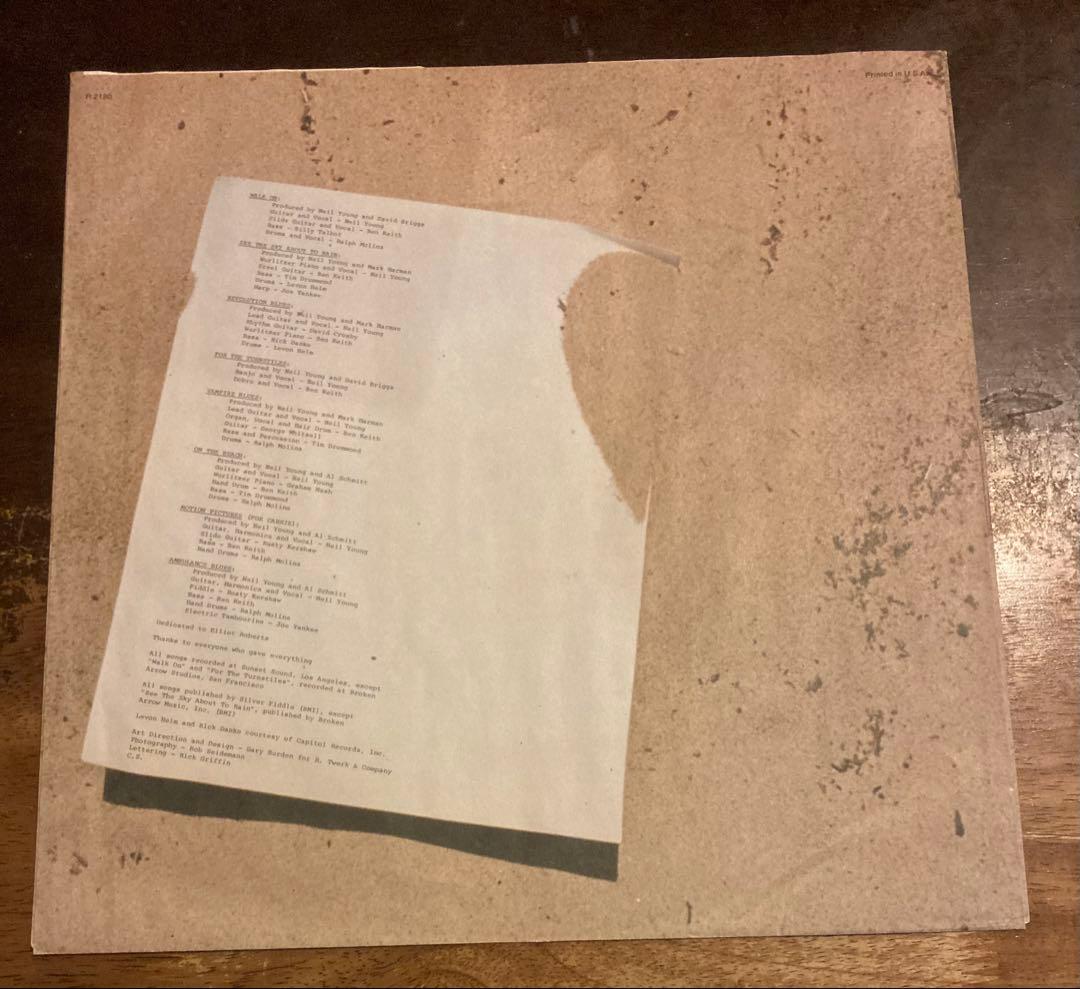 ■究極最高音質USオリジナルプロモ盤■NEIL YOUNG / ニールヤング■O