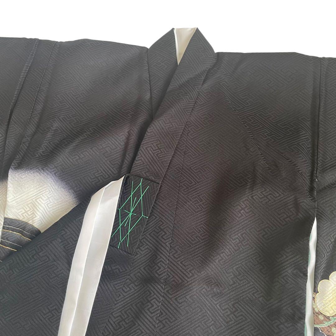 310 お宮参り着物 男の子祝い着産着御祝 着のしめ祝着 七五三 五歳