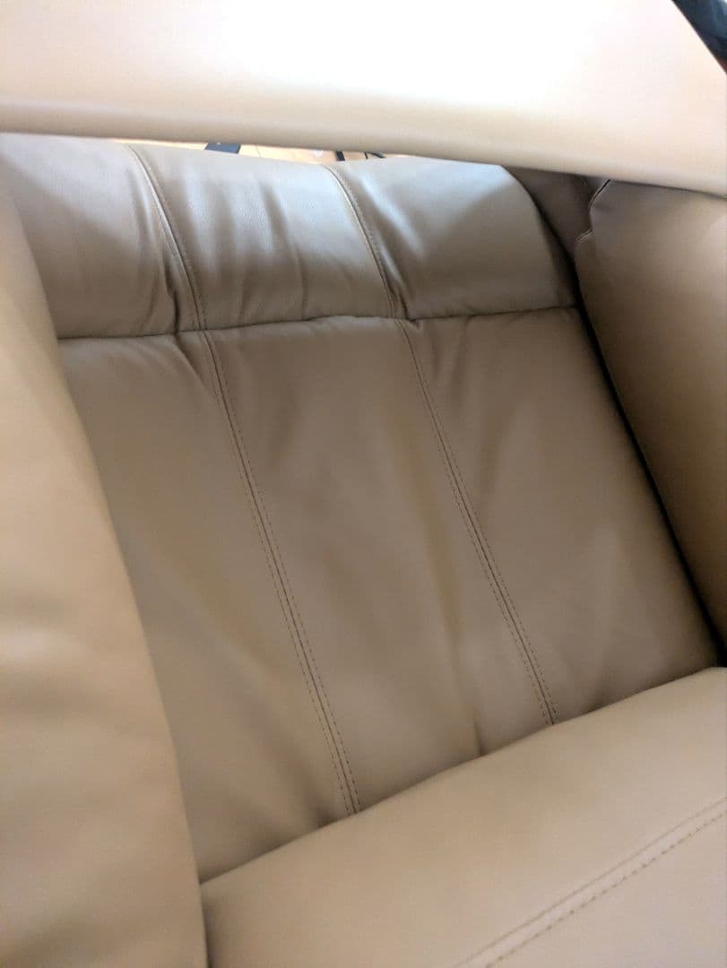 オットマン一体型電動リクライニングソファ USBポート付