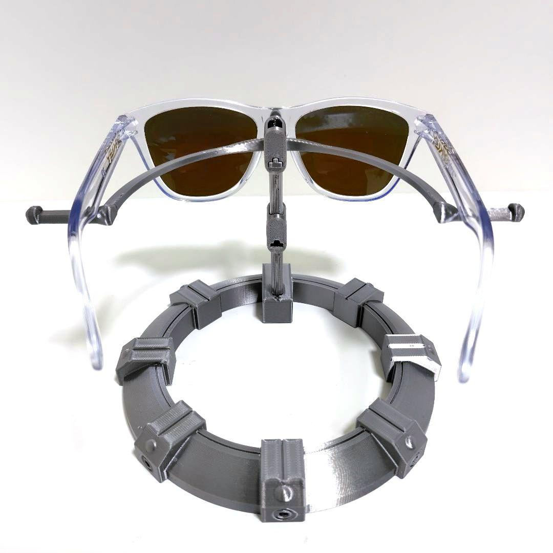 OAKLEY Frogskins フロッグスキン ポリッシュクリア 偏光レンズ